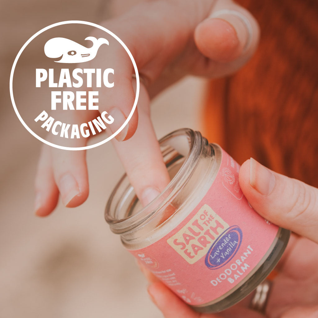 Amber &amp; Sandelhout Natuurlijke Deodorant Balsem - Zonder Plastic &amp; Aluminium
