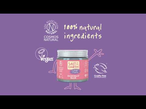 Lavendel en vanille natuurlijke deodorantbalsem - plasticvrij en aluminiumvrij